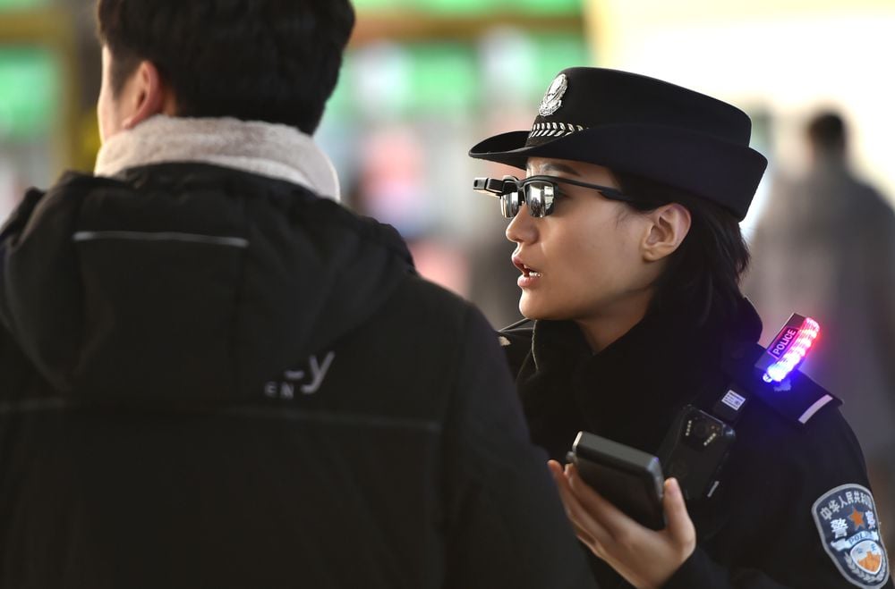 Chinese Police Smart Glasses