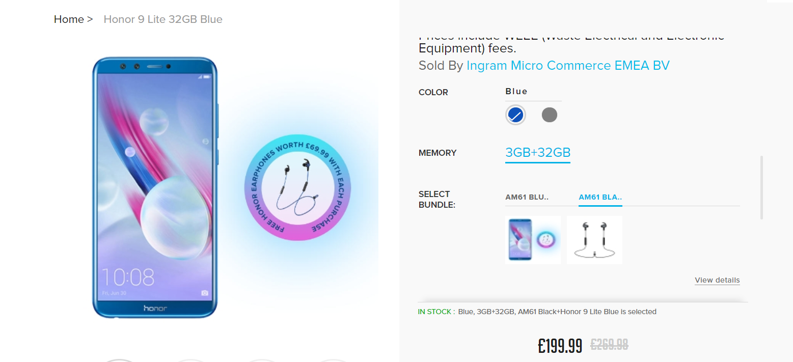 Honor 9 Lite UK