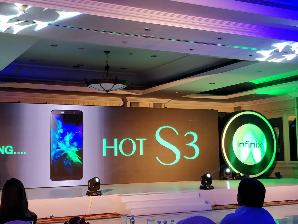 Infinix Hot S3 Launch Event