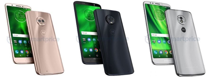 Moto G6, G6 Plus and G6 Play