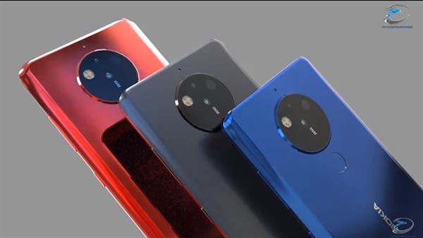 Nokia 10 concept renders color model