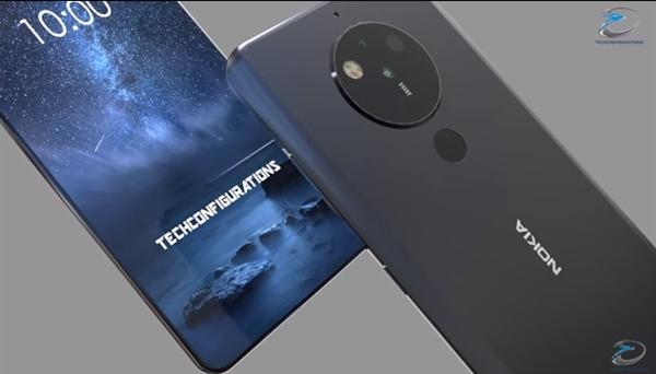 Nokia 10 concept renders front and rear