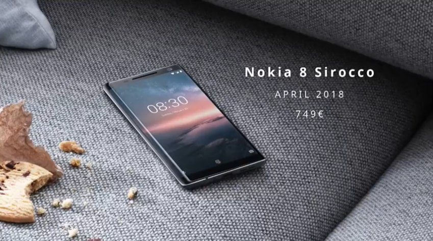 Nokia 8 Sirocco