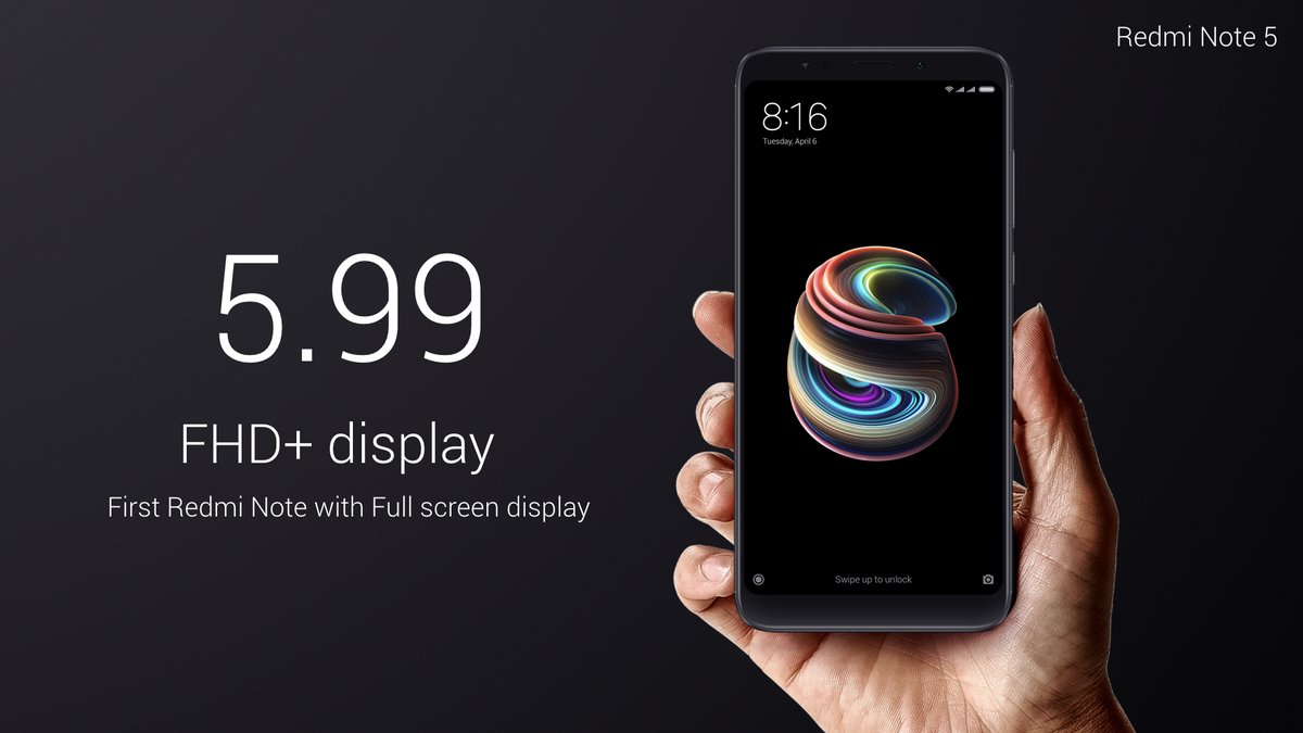 Redmi Note 5 Display