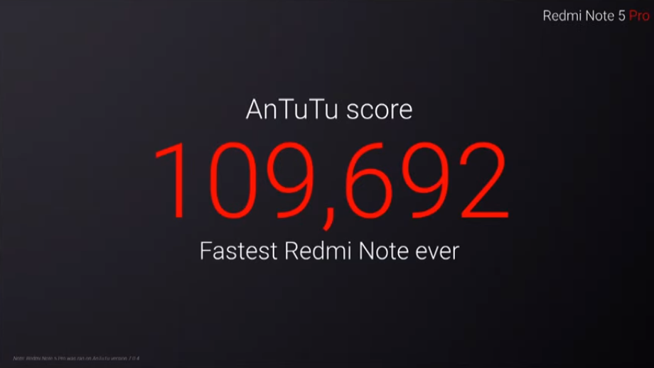 Redmi Note 5 Pro AnTuTu
