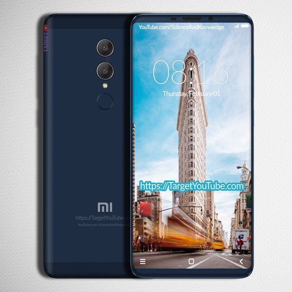 Xiaomi Redmi Note 5 Concept Renders Show An Amazing Screen