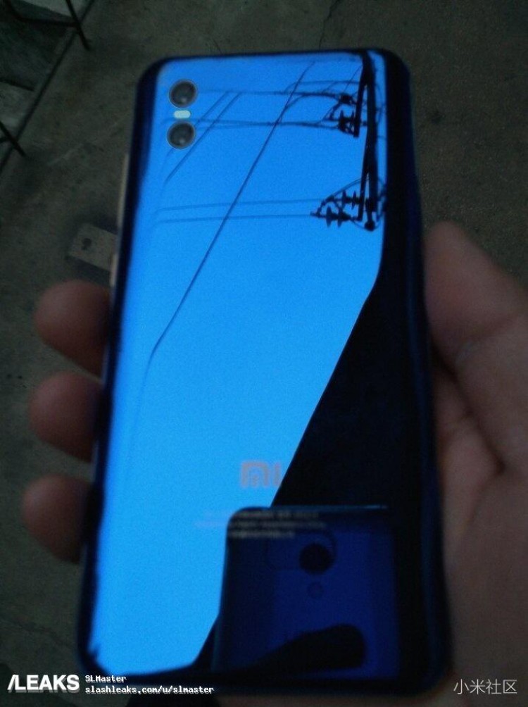 Xiaomi Mi 7 Alleged back reflective