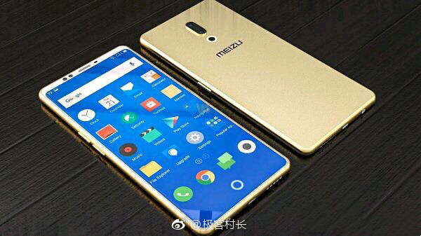 Meizu 15 Plus Concept Render