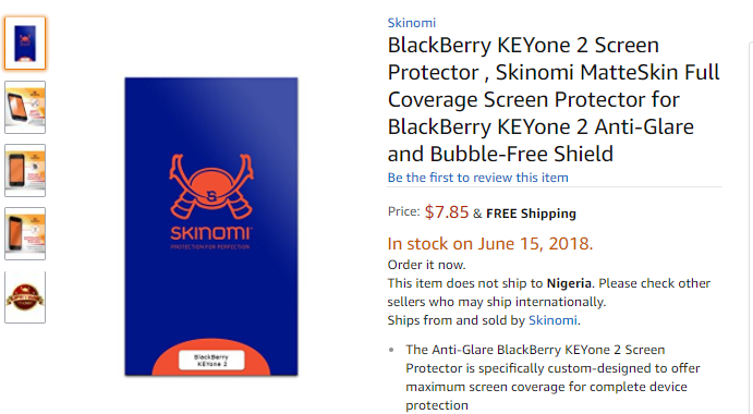 BlackBerry KEYone 2 Amazon