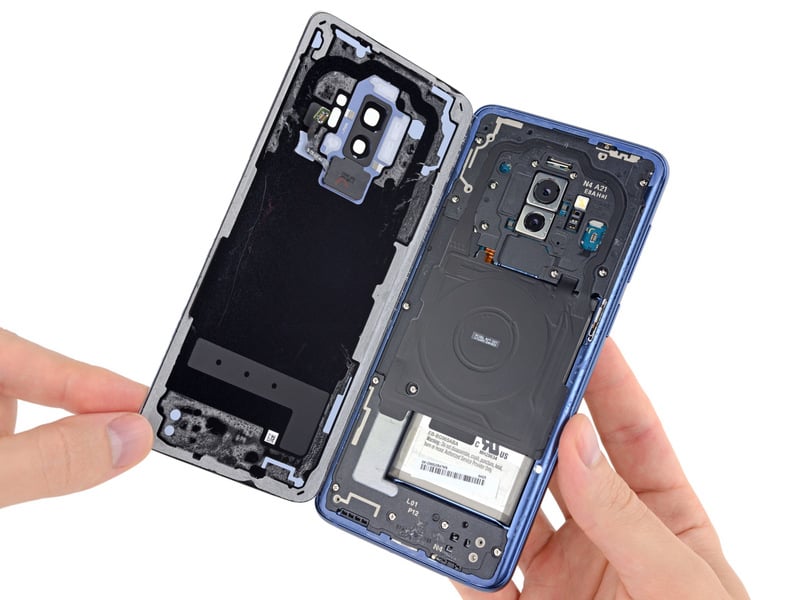 Galaxy S9+ dismantled