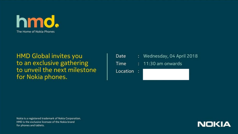 HMD Global Launch Invite