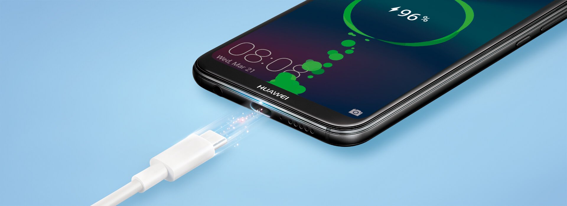 Huawei P20 Lite fast charging