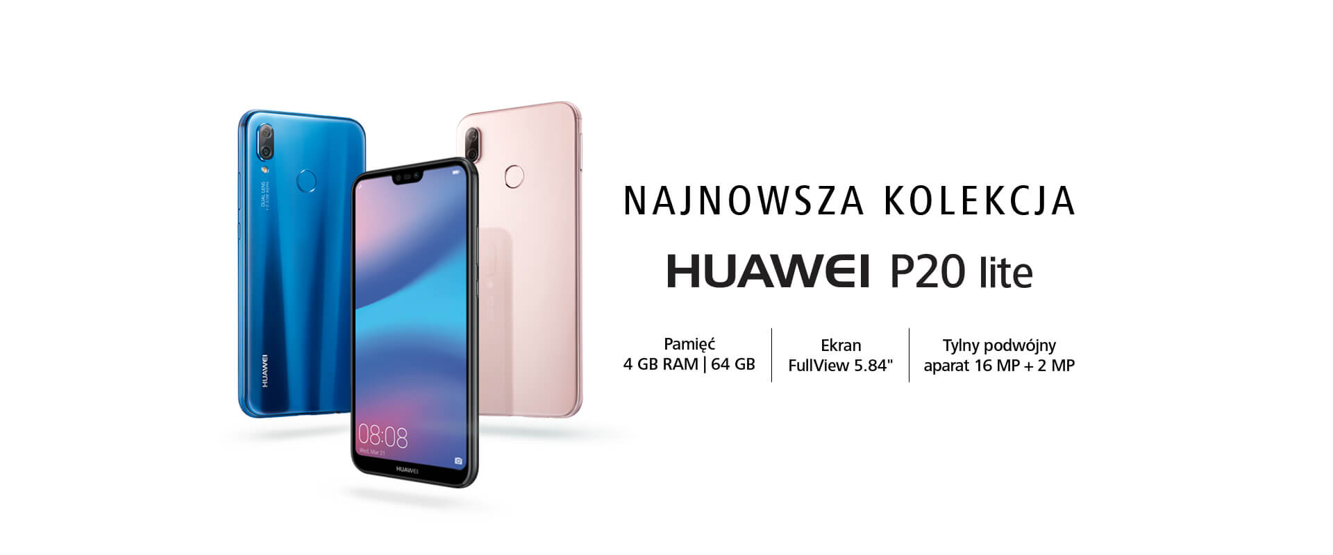Huawei P20 LITE ( 64 GB Storage, 4 GB RAM ) Online at Best Price