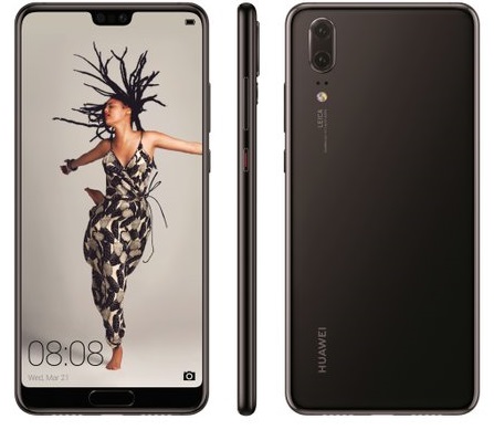 Huawei P20 official render