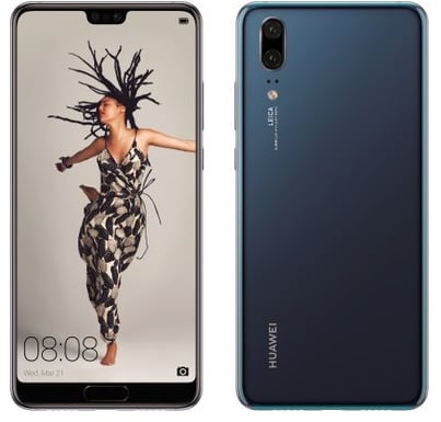 Huawei P20 official render