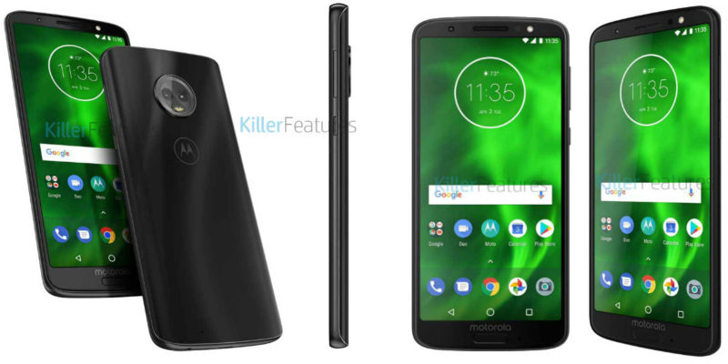 Moto G6 Render