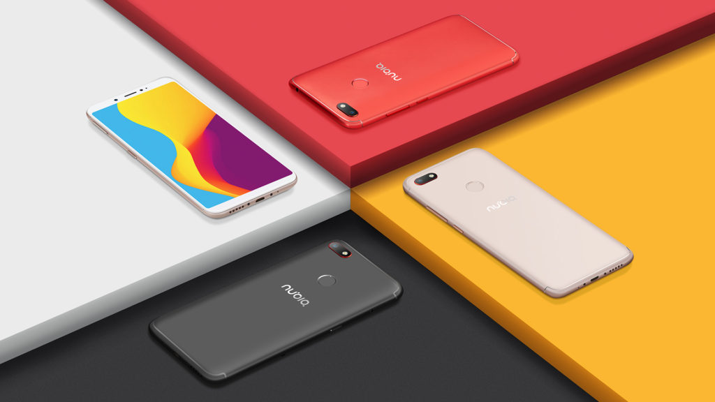 Nubia V18 all colors