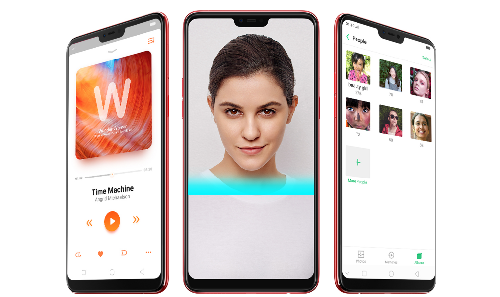 OPPO F7 Face Unlock