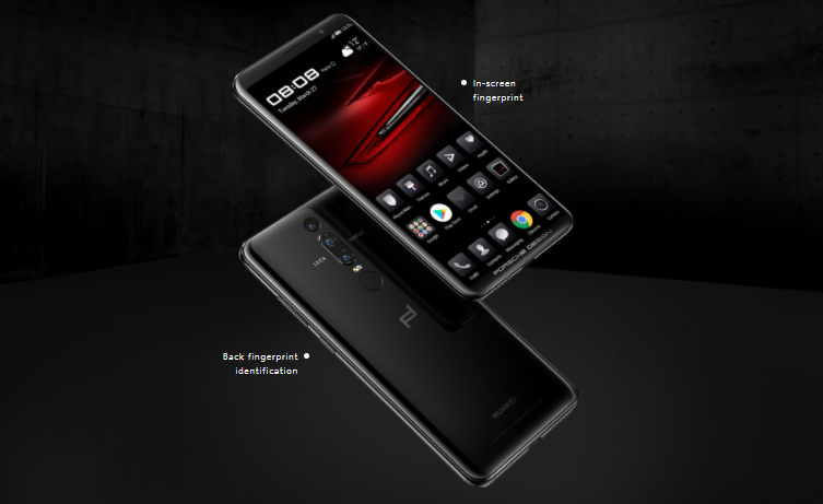 Porsche Design Huawei Mate RS dual fingerprint