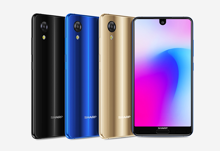 Sharp Aquos S3 Mini Launched With Notched Screen Snapdragon 630 6 Gb Ram And 1 599 Yuan 252 Pricing Gizmochina