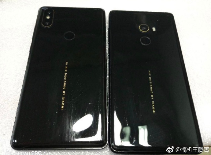 Xiaomi MI MIX 2S Leaked Photo Rear Design