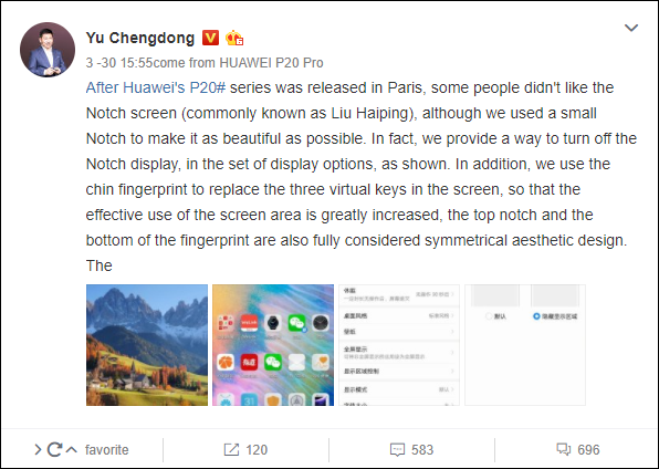 huawei p20