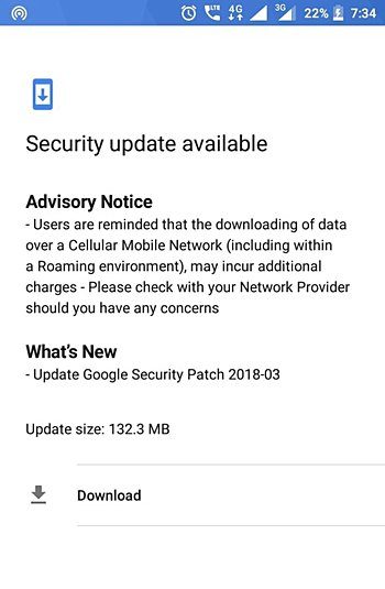 Nokia 5 March Android Update