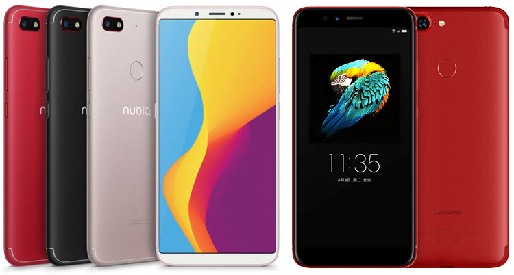nubia v18 vs lenovo s5