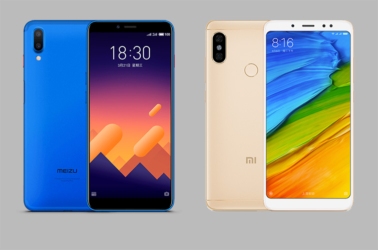 Xiaomi redmi note 5 vs meizu pro 7