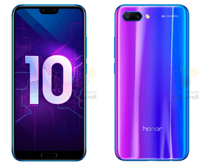 Honor 10 Bluish-Pink