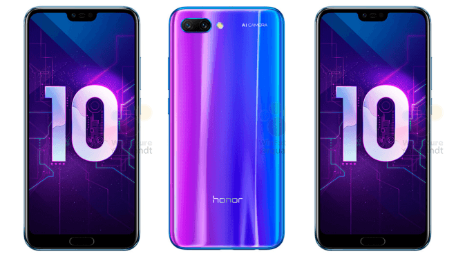 Honor 10 Color Varaints