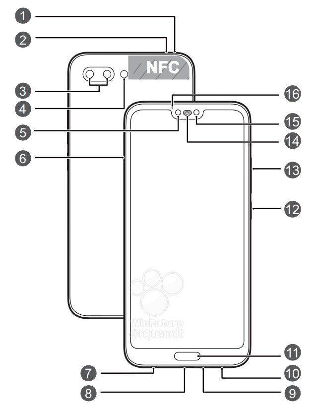 Honor 10 Schematics