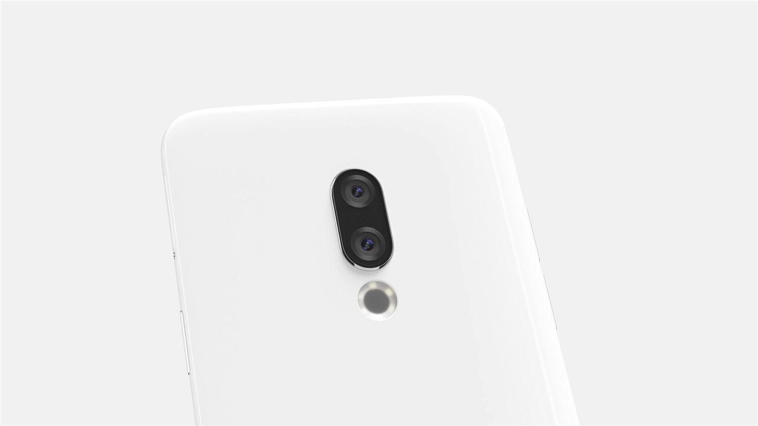 Meizu 15 White rear cameras