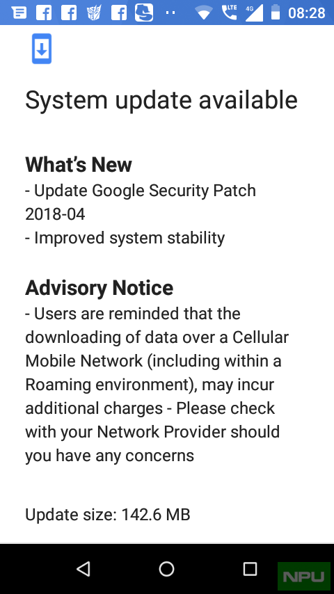 Nokia 1 April update