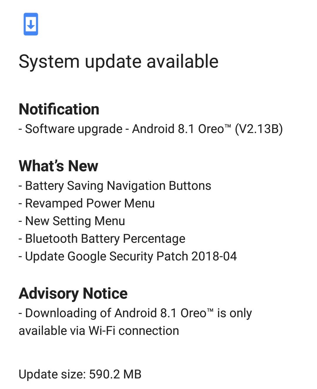 Nokia 7 Plus Android 8.1 Oreo