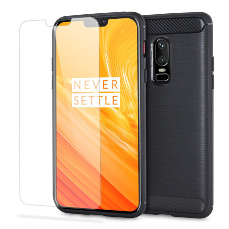 OnePlus 6 Olixar case and glass