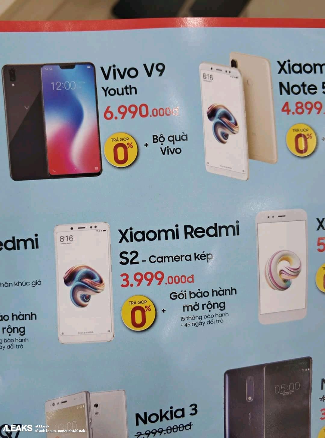 Redmi S2 Price