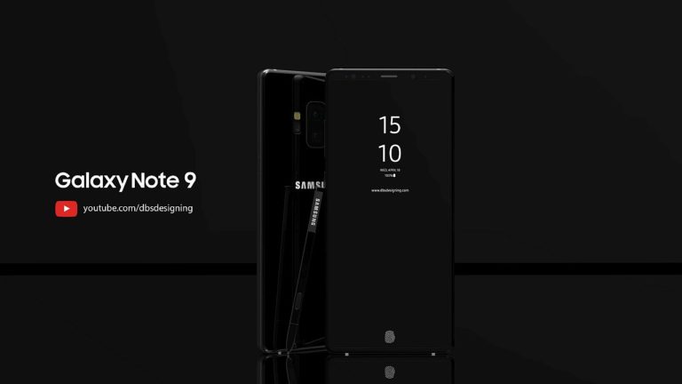 Samsung Galaxy Note 9 Concept Design