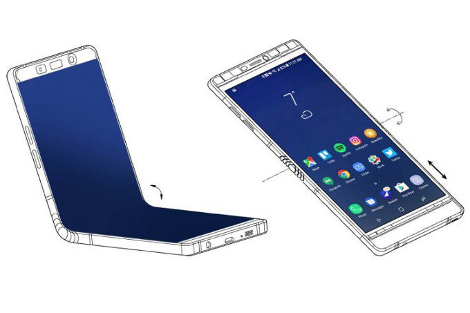 Samsung Foldable Smartphone