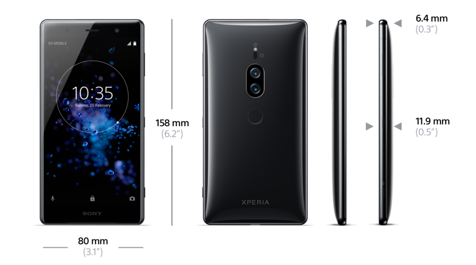 Sony Xperia XZ2 Premium Goes Official with 4K HDR Display, Dual 
