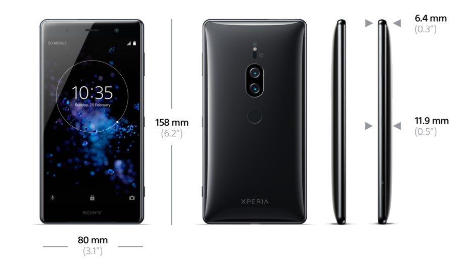 Sony Xperia XZ2 Premium Chrome Black