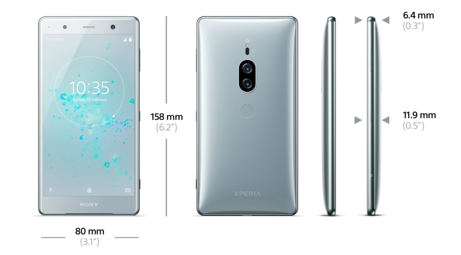 Sony Xperia XZ2 Premium Chrome Silver