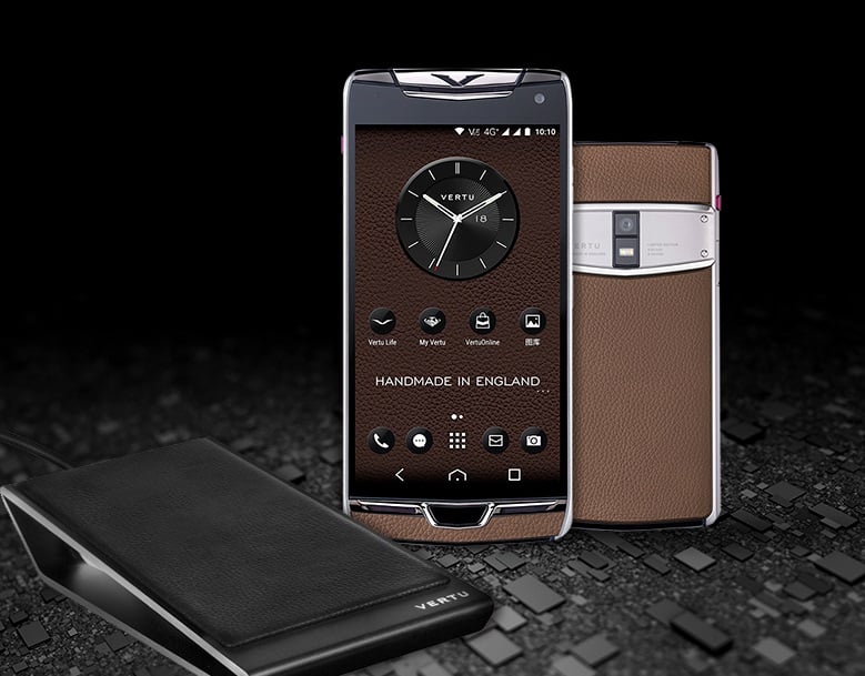 Vertu Constellation X Walnut Brown