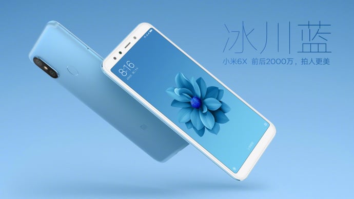 Xiaomi Mi 6X Glacier Blue
