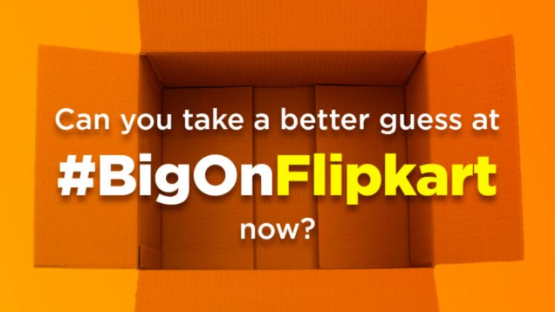 Flipkart Big Announcement Tease