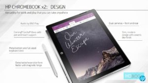 hp chromebook x2
