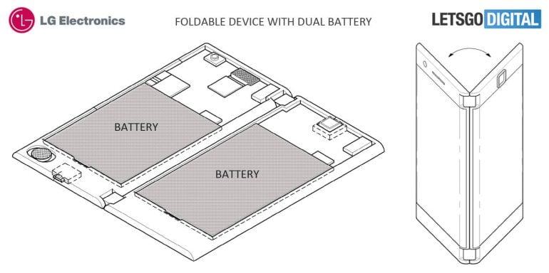 LG Foldable Display Smartphone Patent