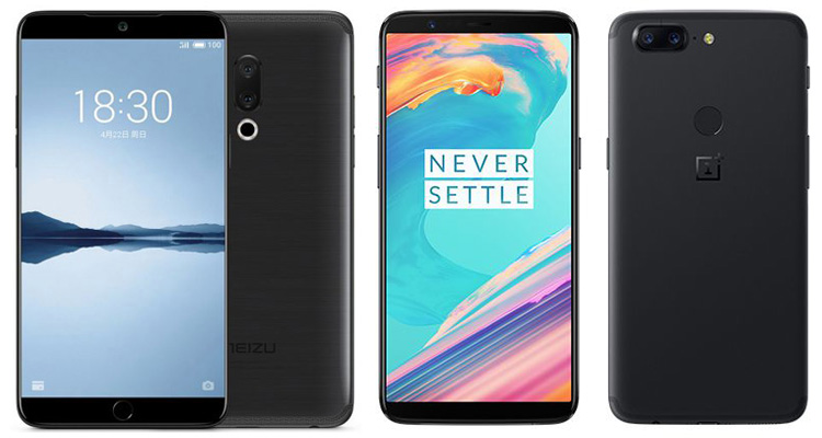 meizu 15 plus vs oneplus 5t