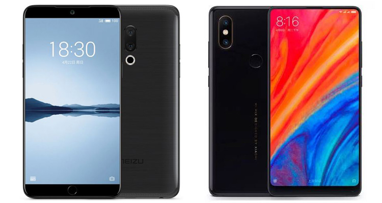 meizu 15 plus vs xiaomi mi mix 2s