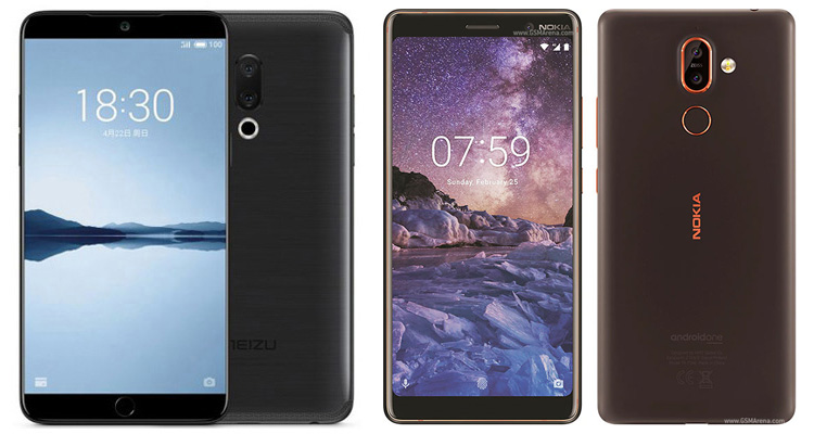 meizu 15 vs nokia 7 plus